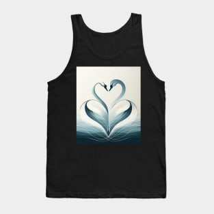 Serenade of Swans: An Elegy in Curves Tank Top